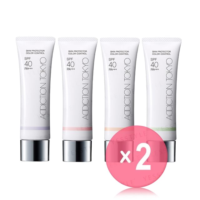 ADDICTION-Skin Protector Color Control SPF 40 PA 2pcs Bundle Set