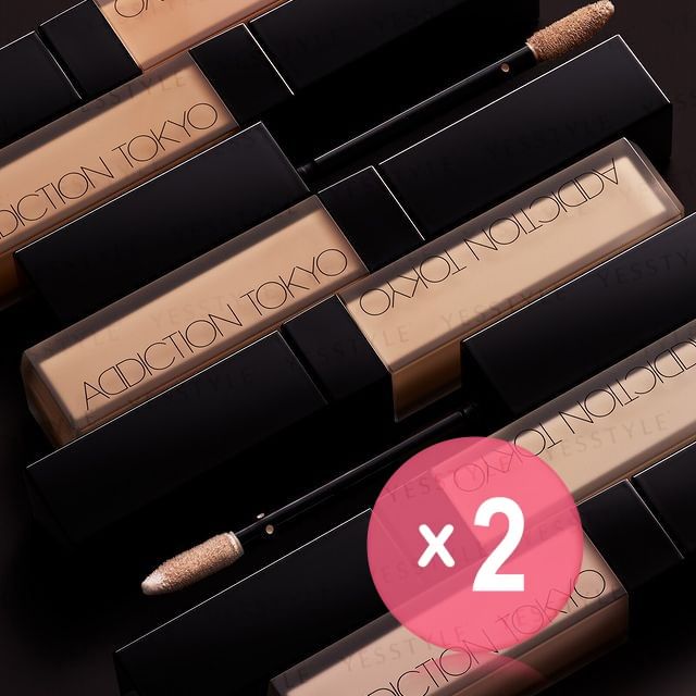 ADDICTION-Skin Reflect Fix Liquid Concealer 2pcs Bundle Set