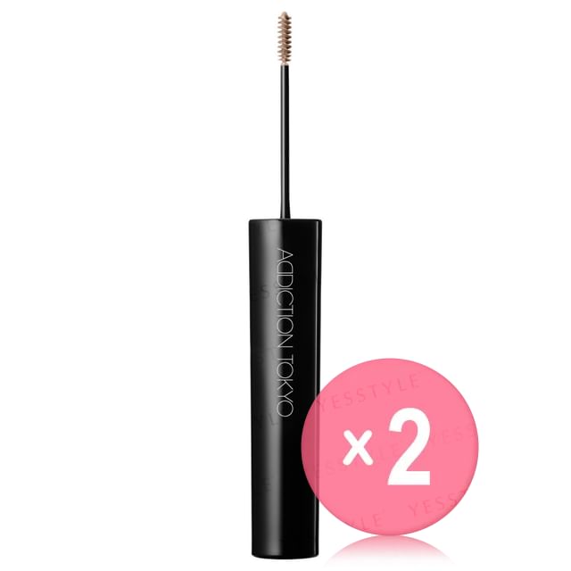 ADDICTION-The Eyebrow Mascara Micro 002 Wheat 2pcs Bundle Set