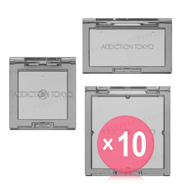 ADDICTION-The Single Eyeshadow Case 10pcs Bundle Set