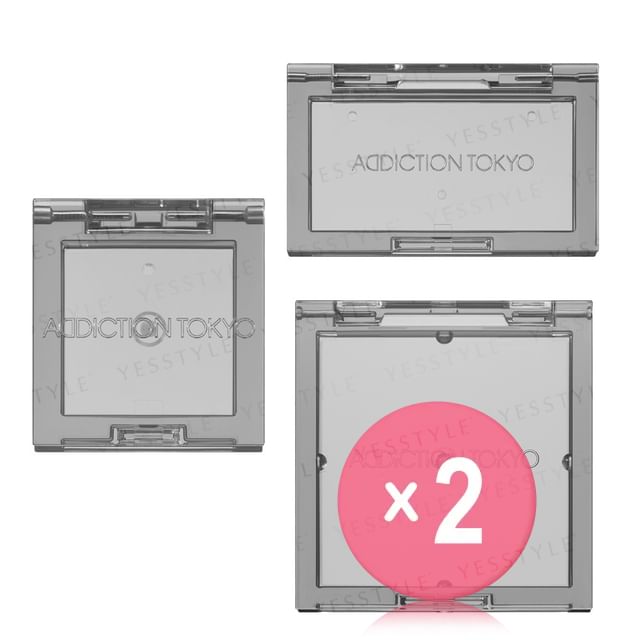ADDICTION-The Single Eyeshadow Case 2pcs Bundle Set
