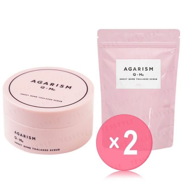 AGARISM-Sweet Bomb Thalasso Scrub 2pcs Bundle Set