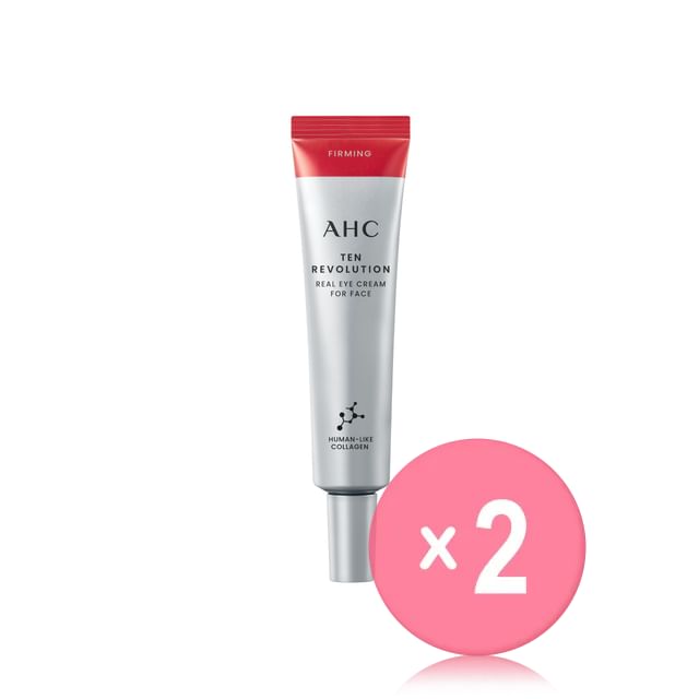 AHC-TEN Revolution Real Eye Cream for Face 2pcs Bundle Set