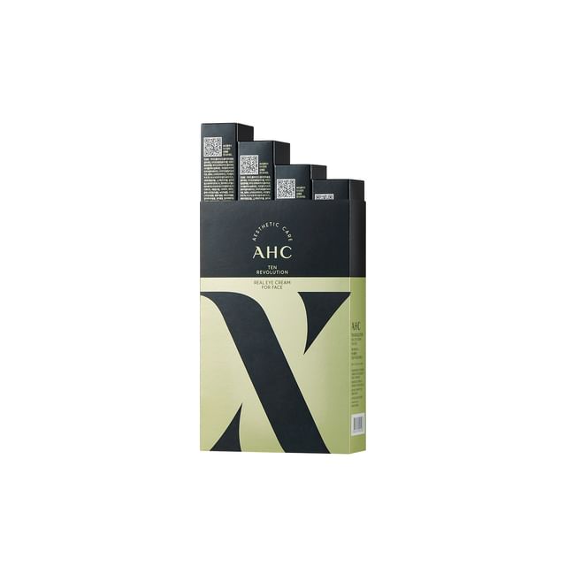 AHC-Ten Revolution Real Eye Cream For Face Set - Coffret crème anti-âge yeux et visage