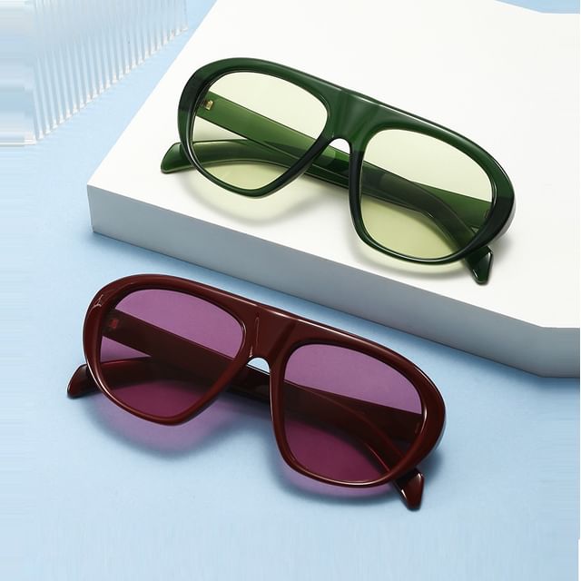 Aisyi-Retro Glasses Sunglasses