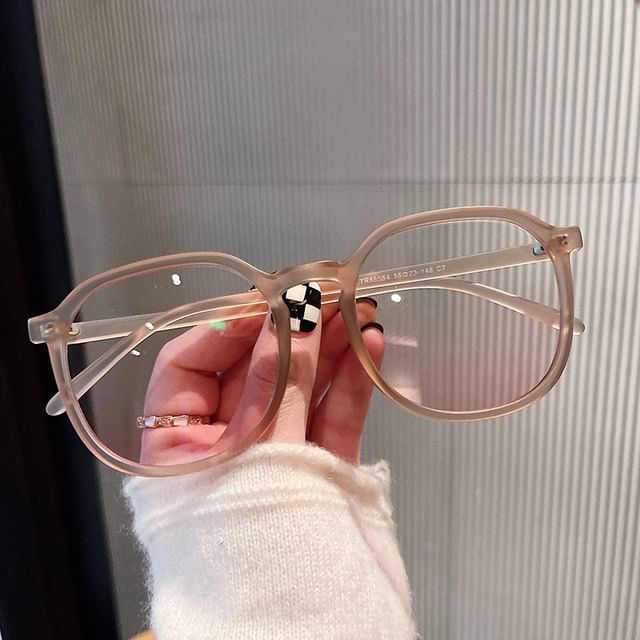 Aisyi-Round Cheek Color Lens Glasses