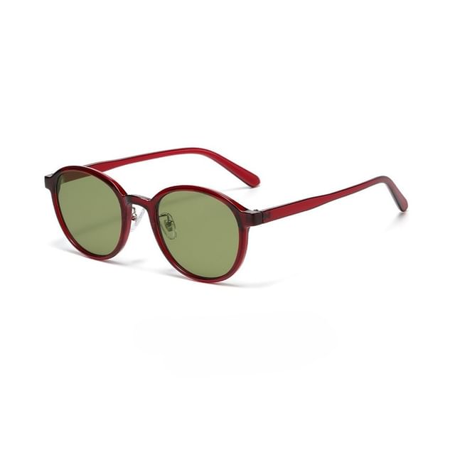 Aisyi-Round Plastic Sunglasses