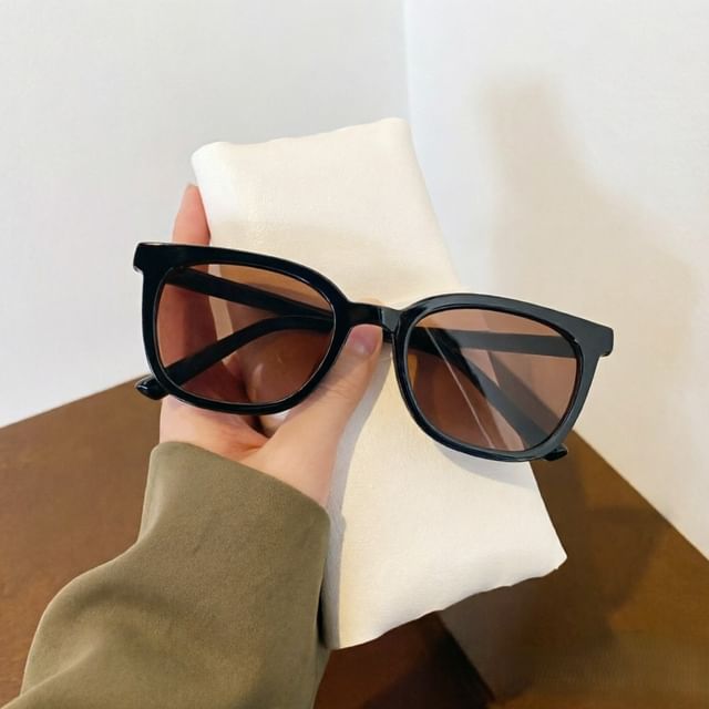 Aisyi-Square Frame Sunglasses
