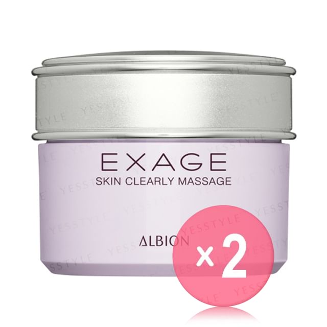 Albion-EXAGE Skin Clearly Massage 2pcs Bundle Set