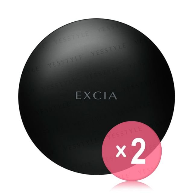 Albion-Excia Face Powder Case 2pcs Bundle Set