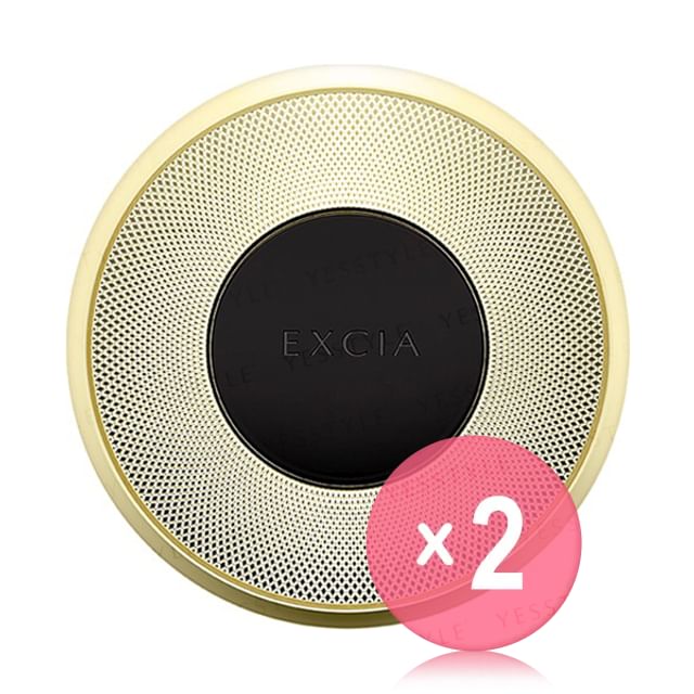 Albion-Excia Face Powder Case L 2pcs Bundle Set