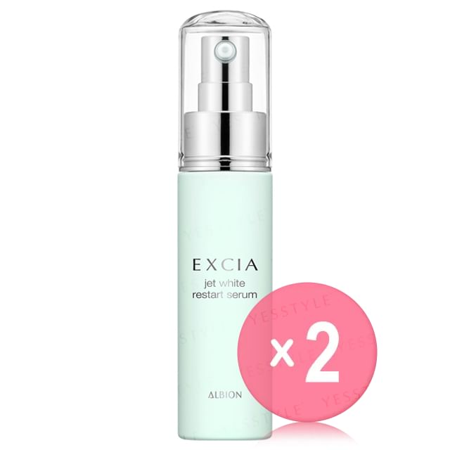 Albion-Excia Jet White Restart Serum 2pcs Bundle Set