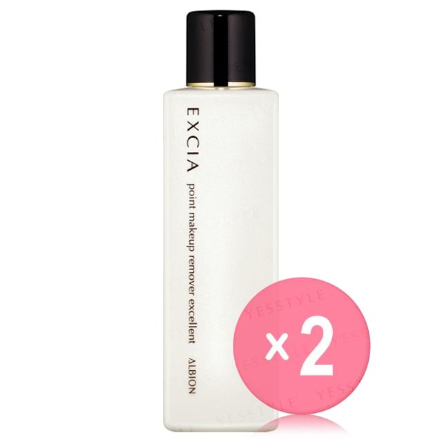 Albion-Excia Point Makeup Remover Excellent 2pcs Bundle Set