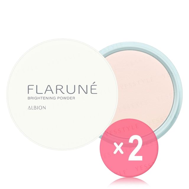 Albion-Flarune Brightening Powder 2pcs Bundle Set