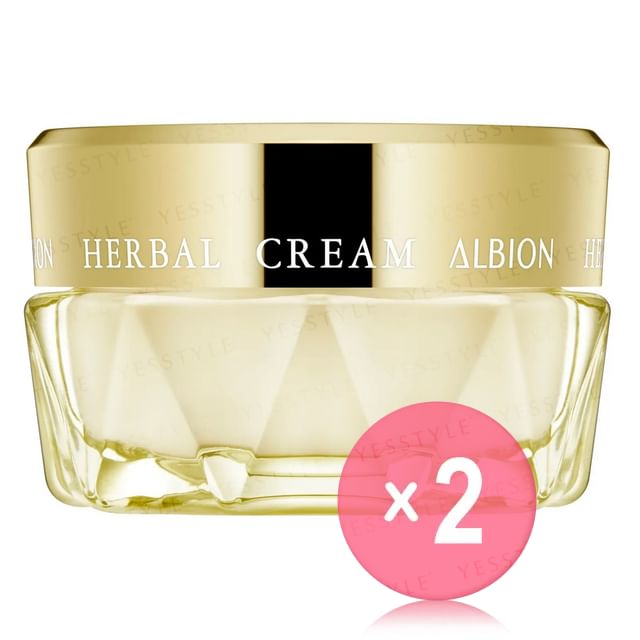 Albion-Herbal Cream 2pcs Bundle Set