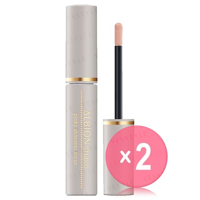 Albion-Studio Pinky Shimmer Focus 2pcs Bundle Set