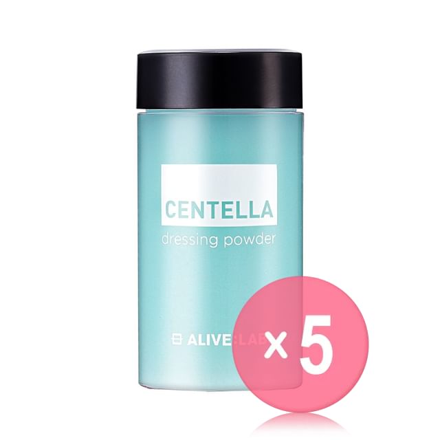 ALIVE-LAB-Centella Dressing Powder 5pcs Bundle Set