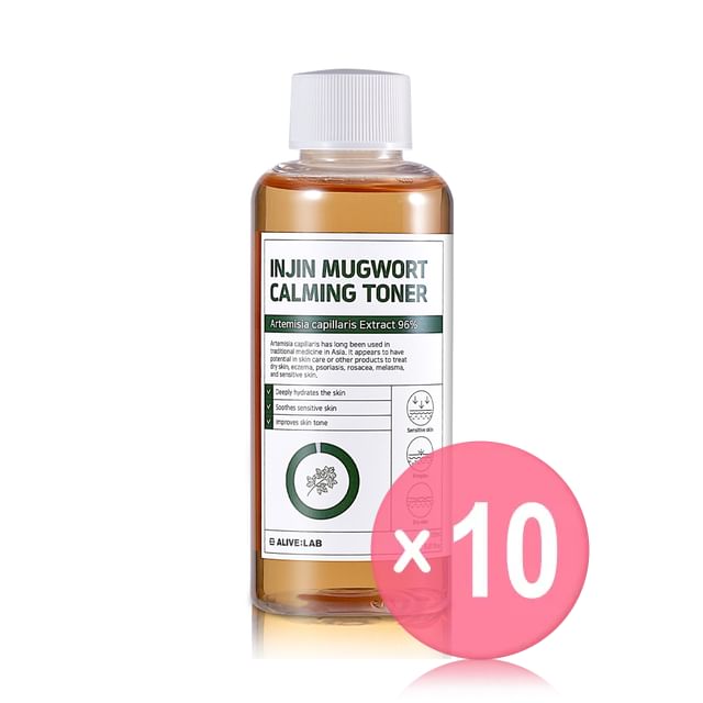 ALIVE-LAB-Injin Mugwort Calming Toner 10pcs Bundle Set