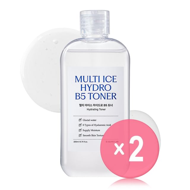 ALIVE-LAB-Multi Ice Hydro B5 Toner 2pcs Bundle Set