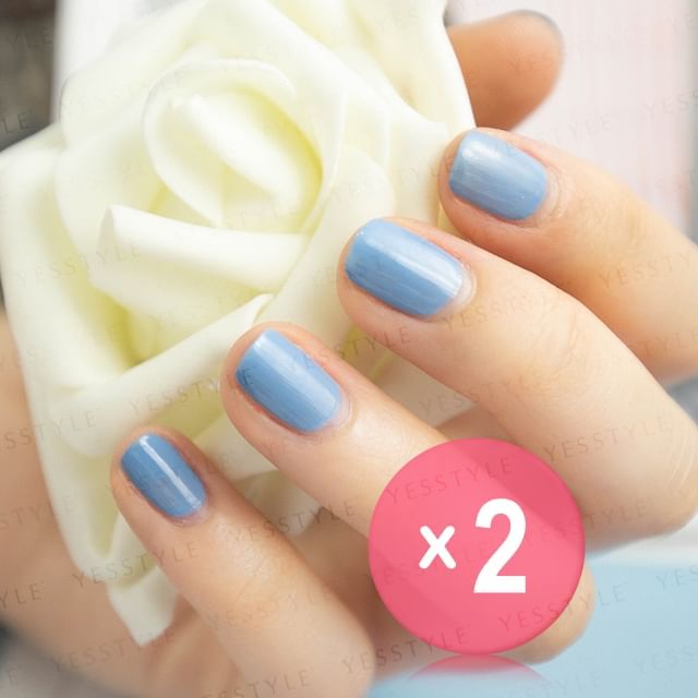 ALLOYA-Water-Based Natural Nail Polish Environmental Friendly 140 Soda Era 2pcs Bundle Set