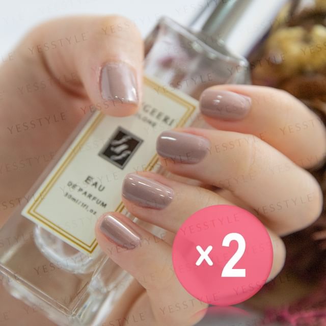 ALLOYA-Water-Based Natural Nail Polish Environmental Friendly 145 Dating With You 2pcs Bundle Set