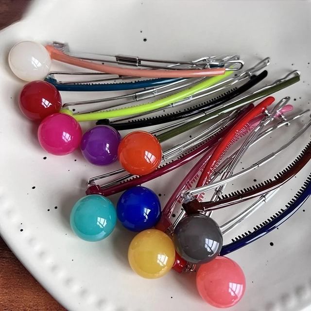 Allyrinta-Bead Hair Clip