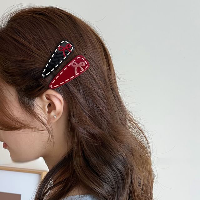 Allyrinta-Bow Hair Clip
