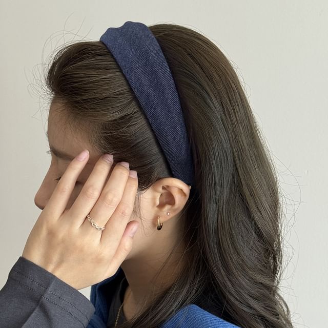 Allyrinta-Denim Headband