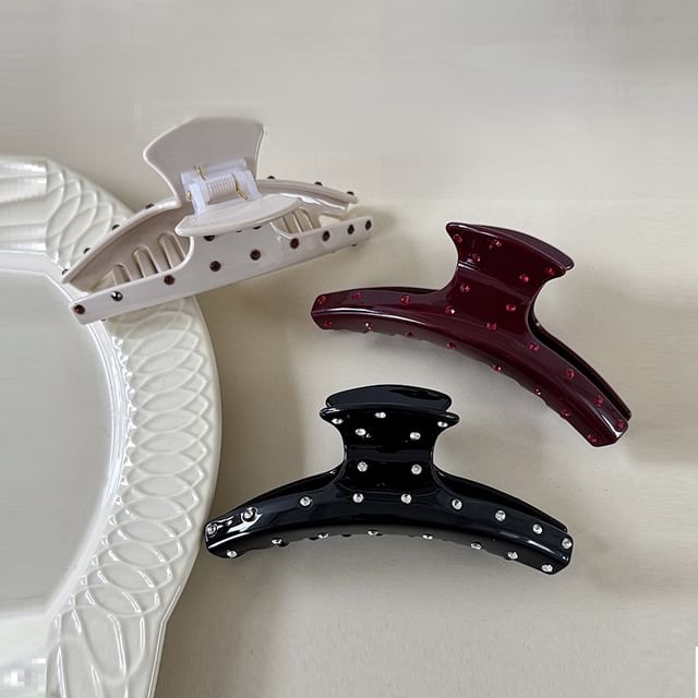 Allyrinta-Dotted Hair Claw Clip