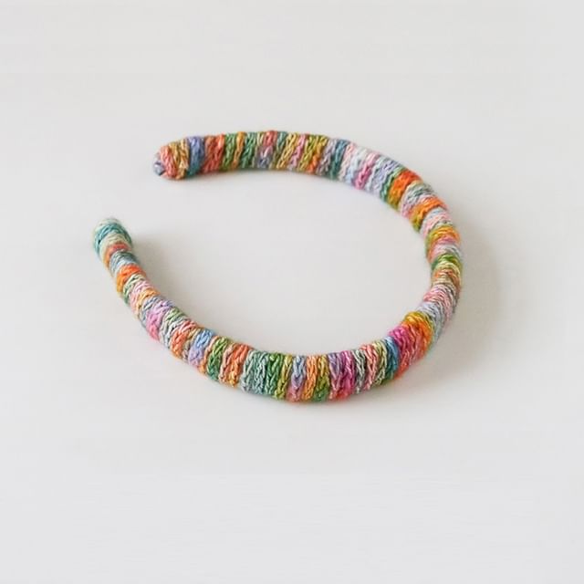 Allyrinta-Melange Knit Headband