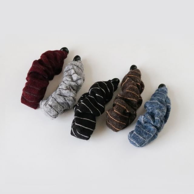 Allyrinta-Pinstriped Hair Clip