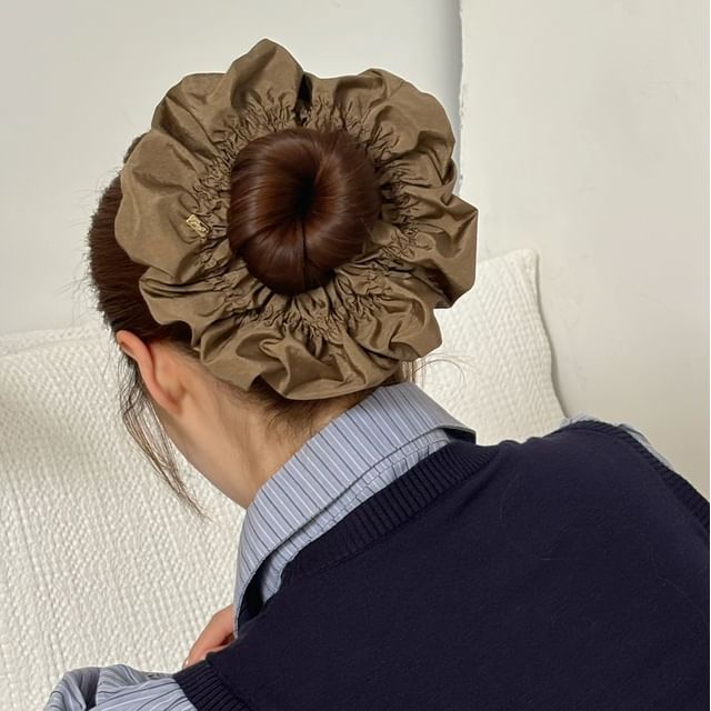 Allyrinta-Plain Fabric Scrunchie