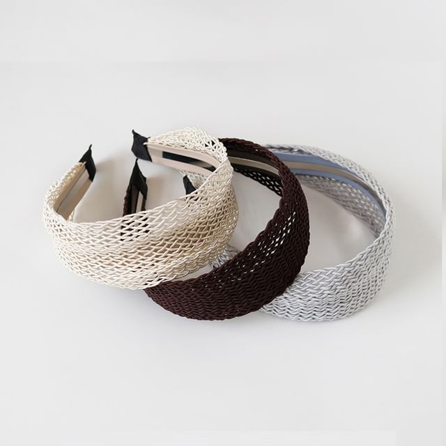 Allyrinta-Plain Lace Headband