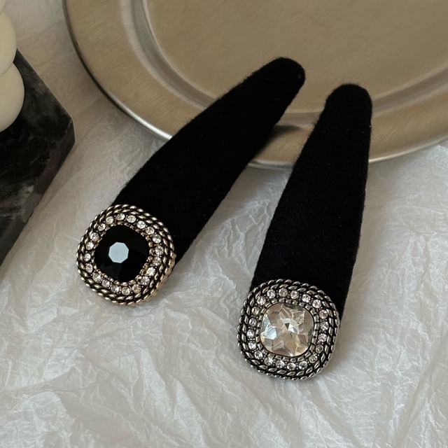 Allyrinta-Rhinestone Hair Clip