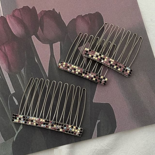 Allyrinta-Rhinestone Hair Comb