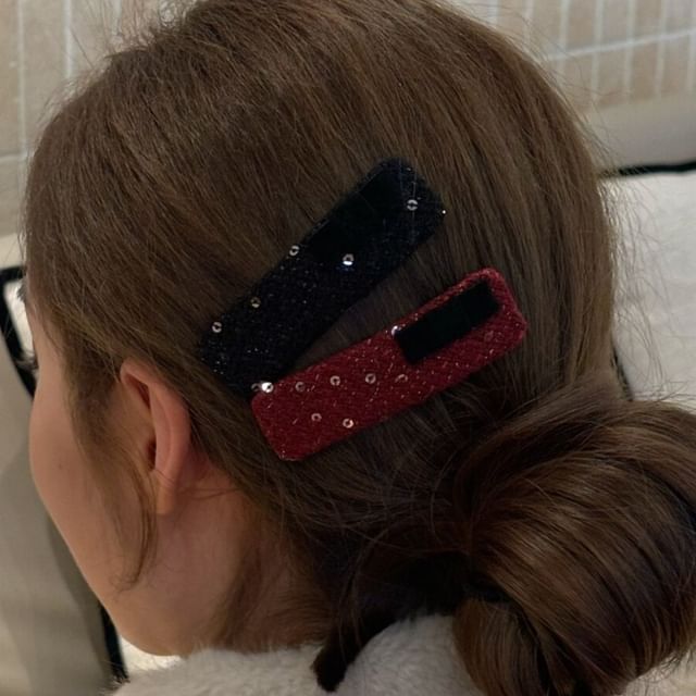 Allyrinta-Sequin Hair Clip