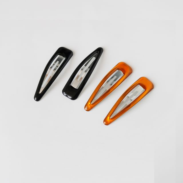 Allyrinta-Set of 4 Plain Snap Clip