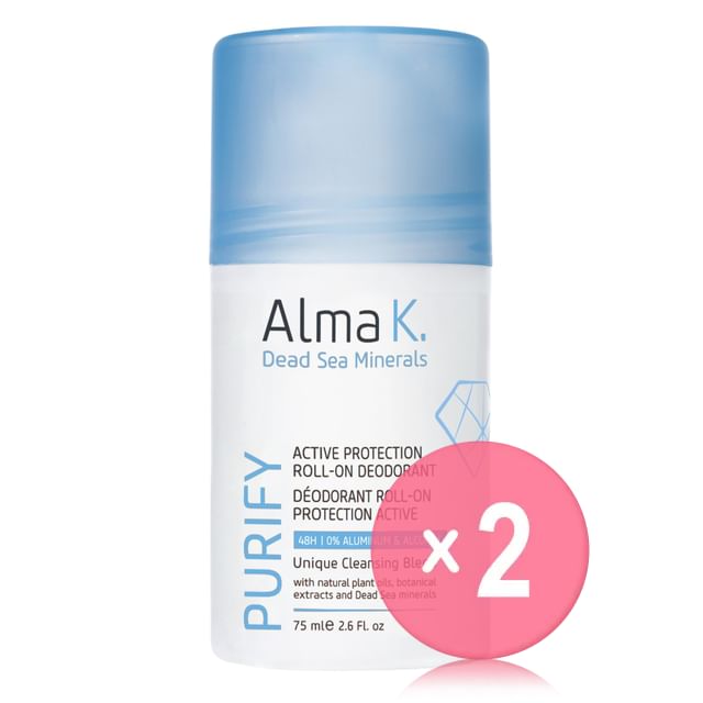 Alma K-Active Protection Roll-On Deodorant 2pcs Bundle Set