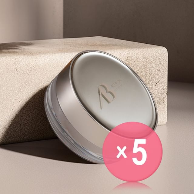 AloBon-Velvet Smooth Setting Loose Powder - 2 Colors 5pcs Bundle Set