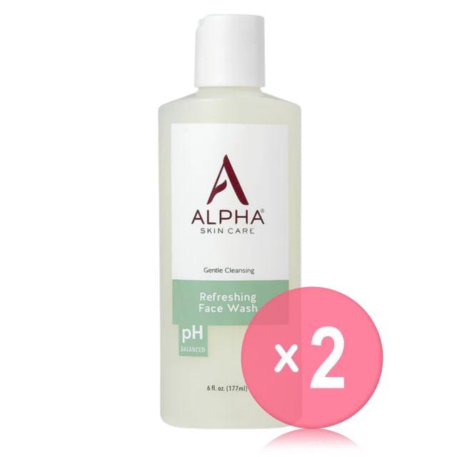 Alpha Skin Care-Refreshing Face Wash Citric AHA 2pcs Bundle Set