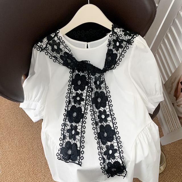 Amandier-Lace Light Scarf
