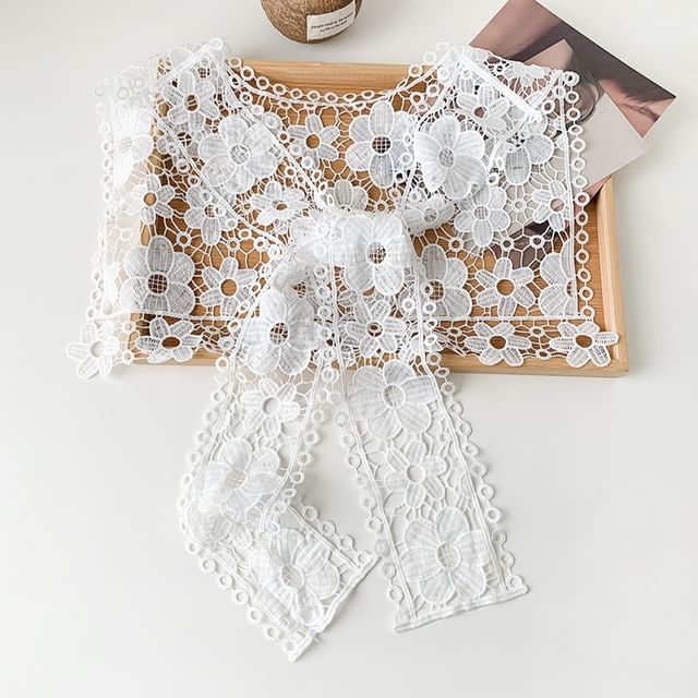 Amandier-Lace Shawl