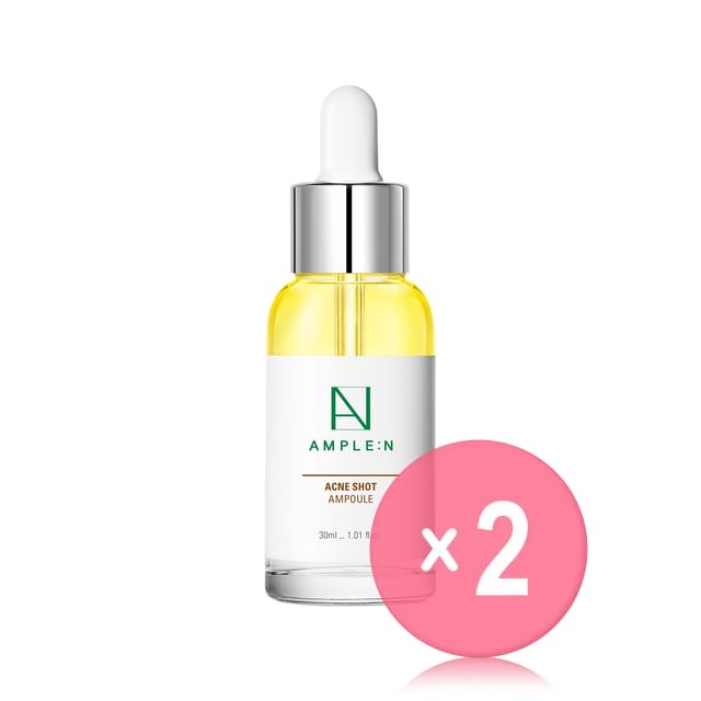 AMPLE- N-Acne Shot Ampoule 2pcs Bundle Set