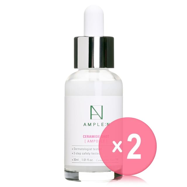 AMPLE- N-Ceramide Shot Ampoule 2pcs Bundle Set