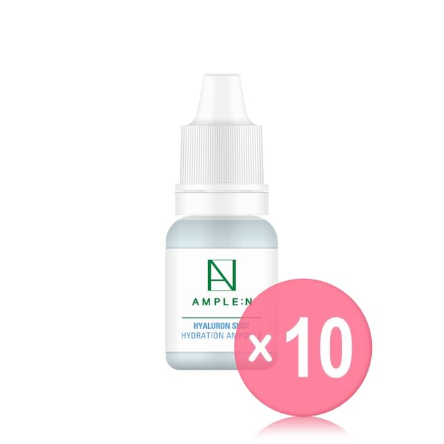 AMPLE- N-Hyaluron Shot Hydration Ampoule Mini 10pcs Bundle Set