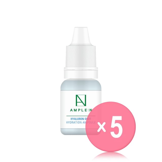 AMPLE- N-Hyaluron Shot Hydration Ampoule Mini 5pcs Bundle Set