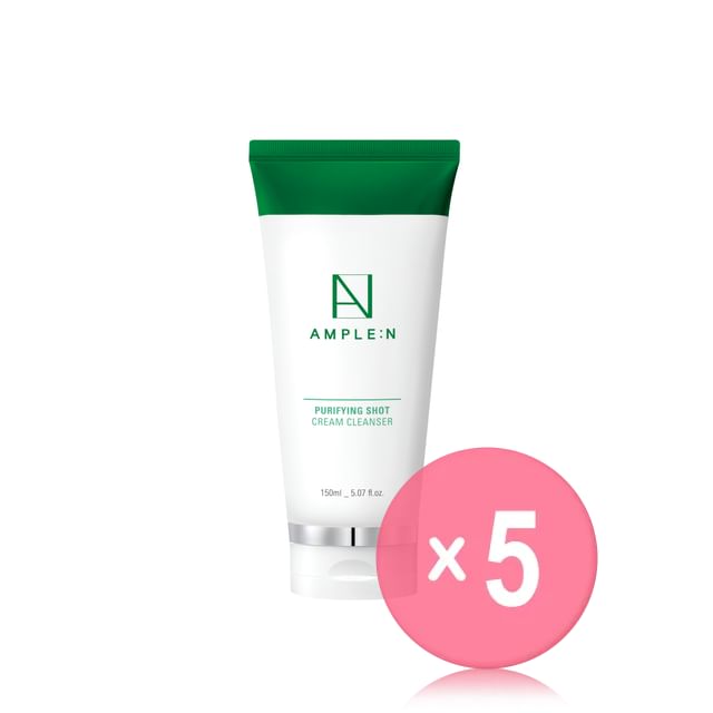 AMPLE- N-Purifying Shot Cream Cleanser 5pcs Bundle Set