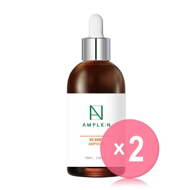 AMPLE- N-VC Shot Ampoule Jumbo 2pcs Bundle Set
