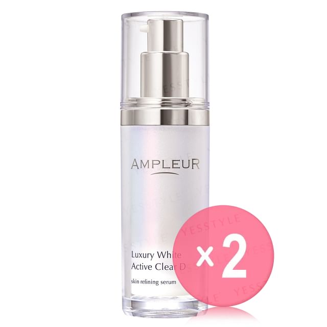 AMPLEUR-Luxury White Active Clear D 2pcs Bundle Set