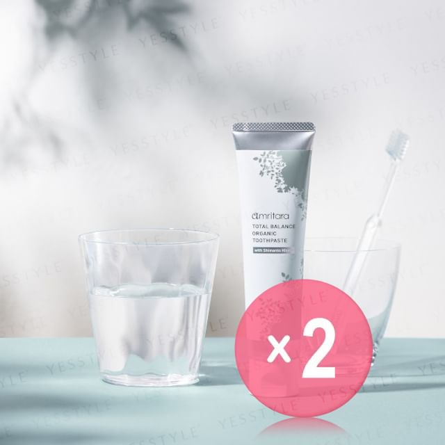 amritara-Total Balance Organic Toothpaste 2pcs Bundle Set